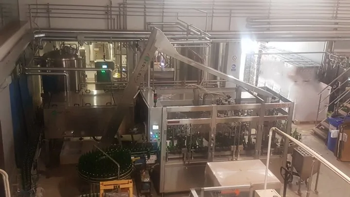 Linea di Imbottigliamento Completa Usata Borelli per Birra