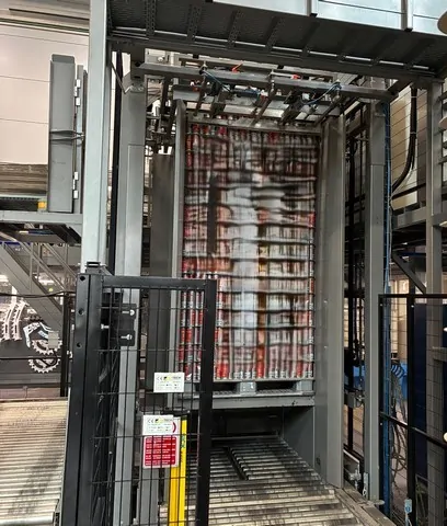 Linea di Riempimento Lattine Usata KHS 50.000 cph